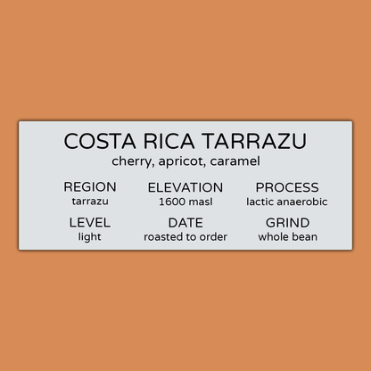 COSTA RICA TARRAZU