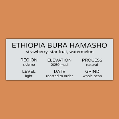 ETHIOPIA BURA HAMASHO