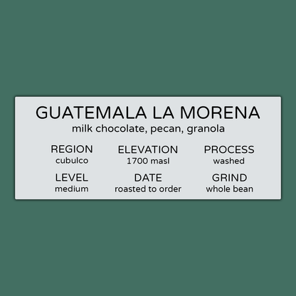 GUATEMALA LA MORENA
