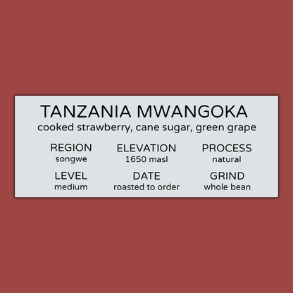 TANZANIA MWANGOKA